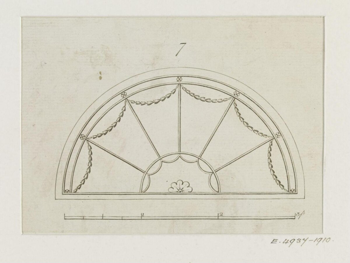 Semicircular Fanlight Window Design