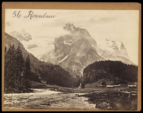 Rosenlau Alpine Mountain Valley