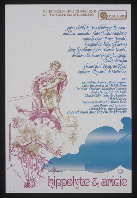 Hippolyte & Aricie Opera Poster