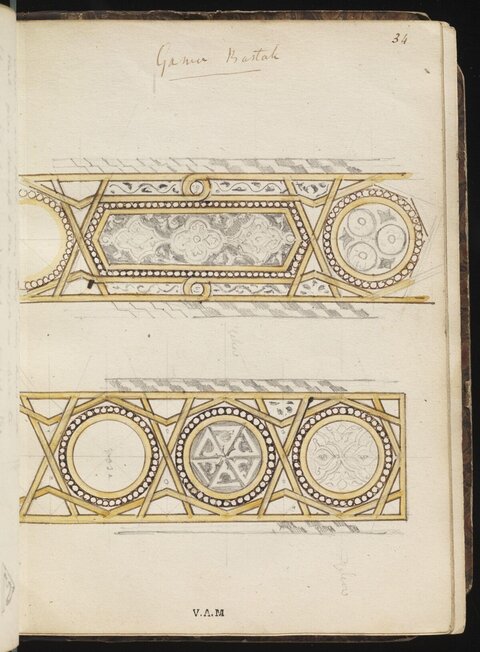 Decorative Border Design Sketches