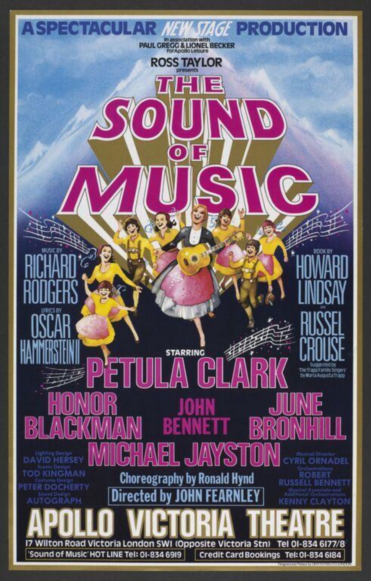 The Sound of Music Musical Poster