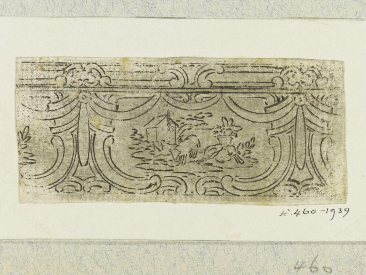 Decorative Frieze Design Sketch