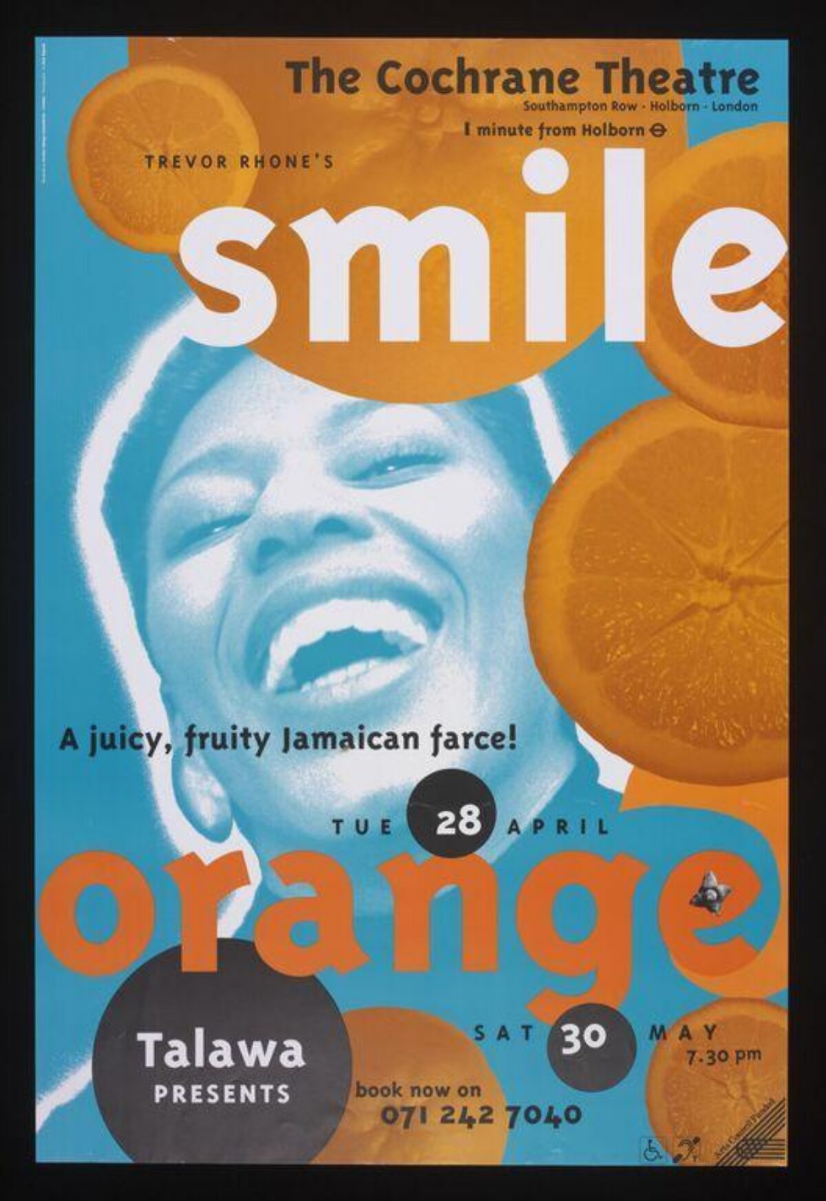 Smile Orange Theatre Play Poster