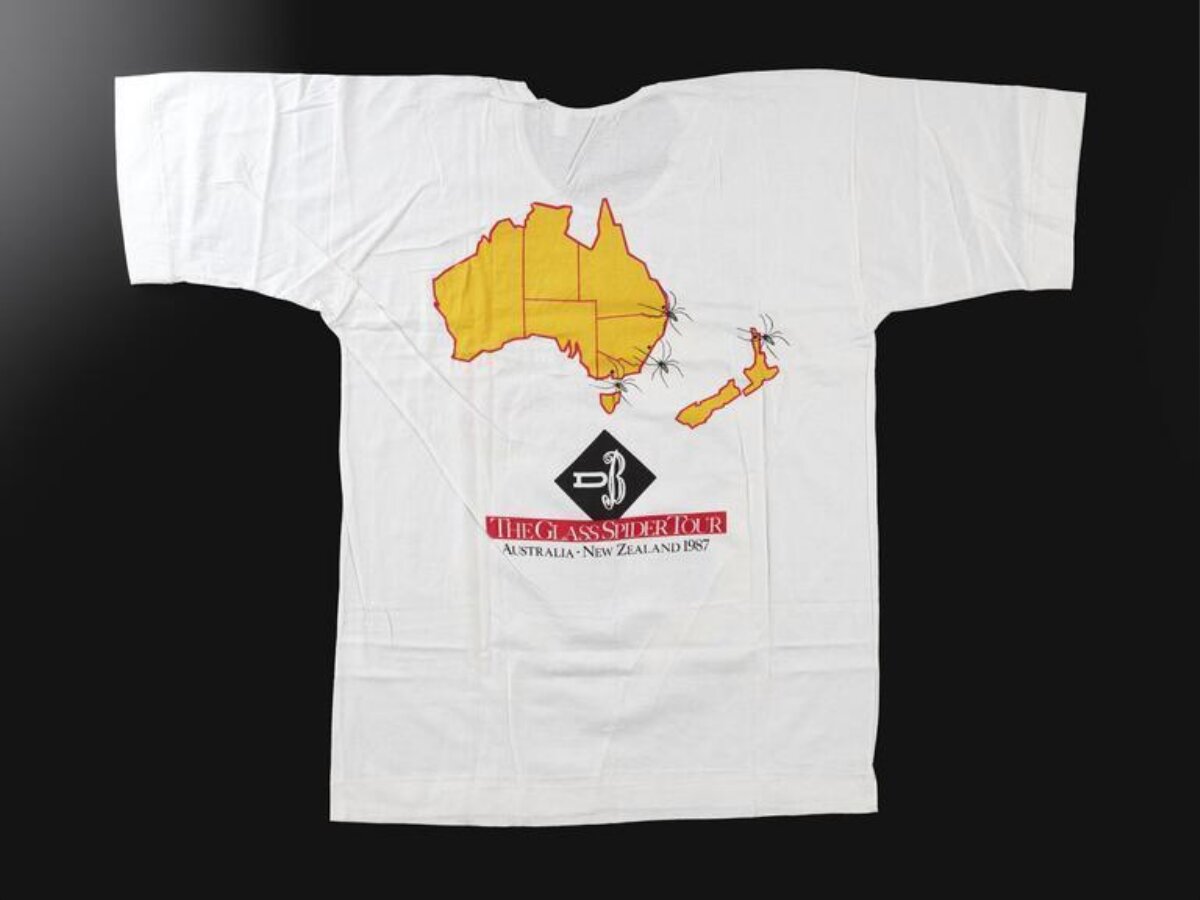 Vintage 1987 Glass Spider Tour T-shirt