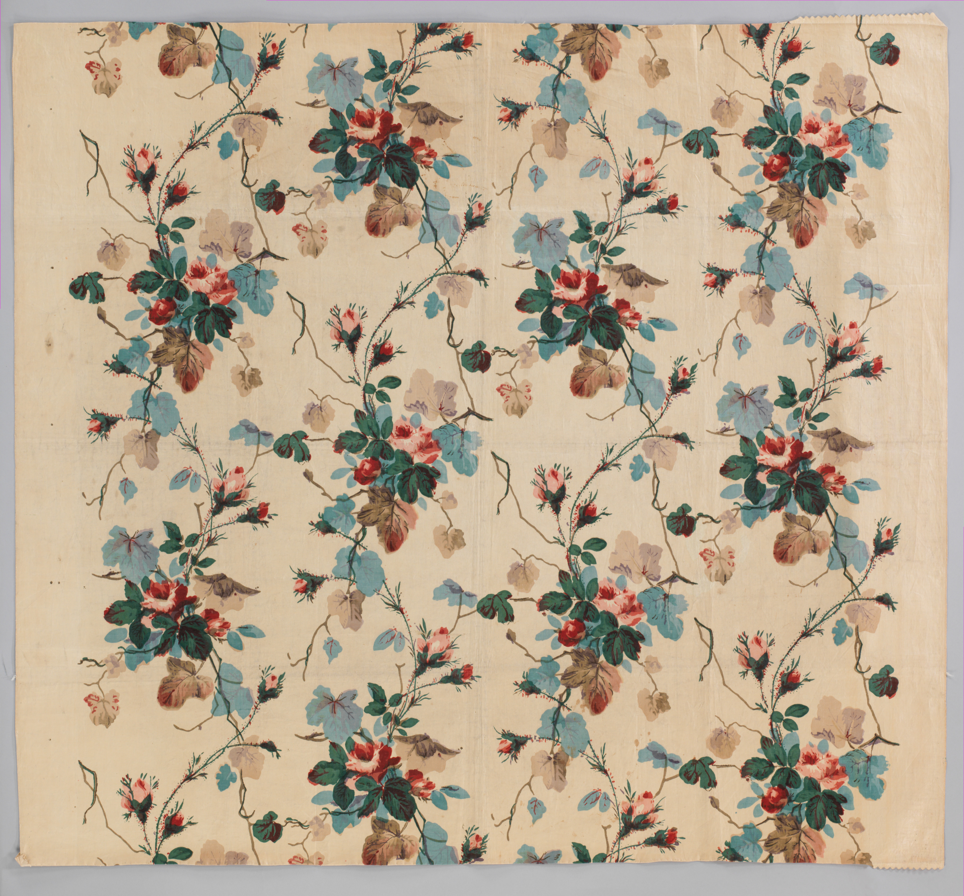Vintage Floral Textile Pattern