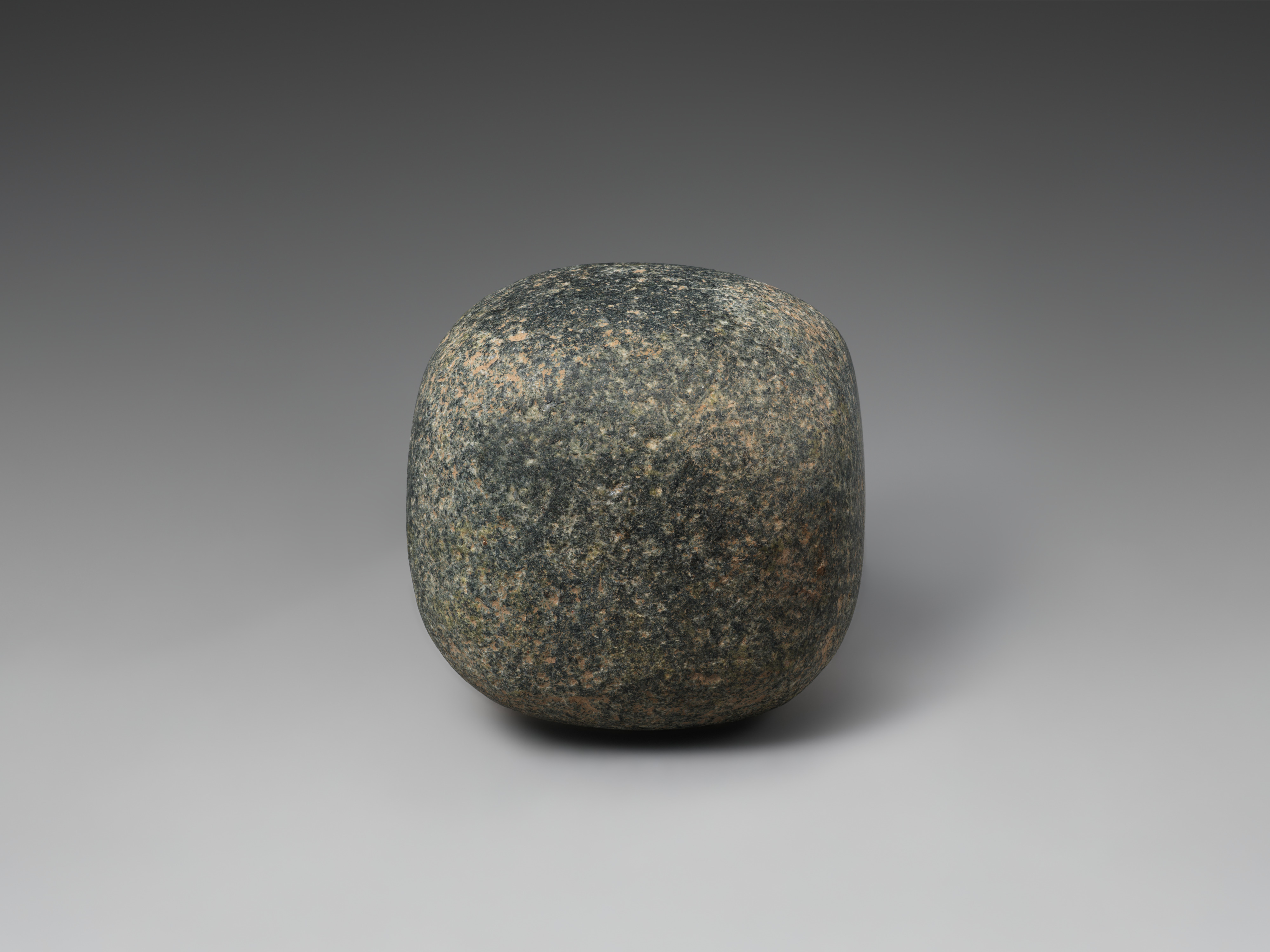 Polished Rounded Stone Artifact