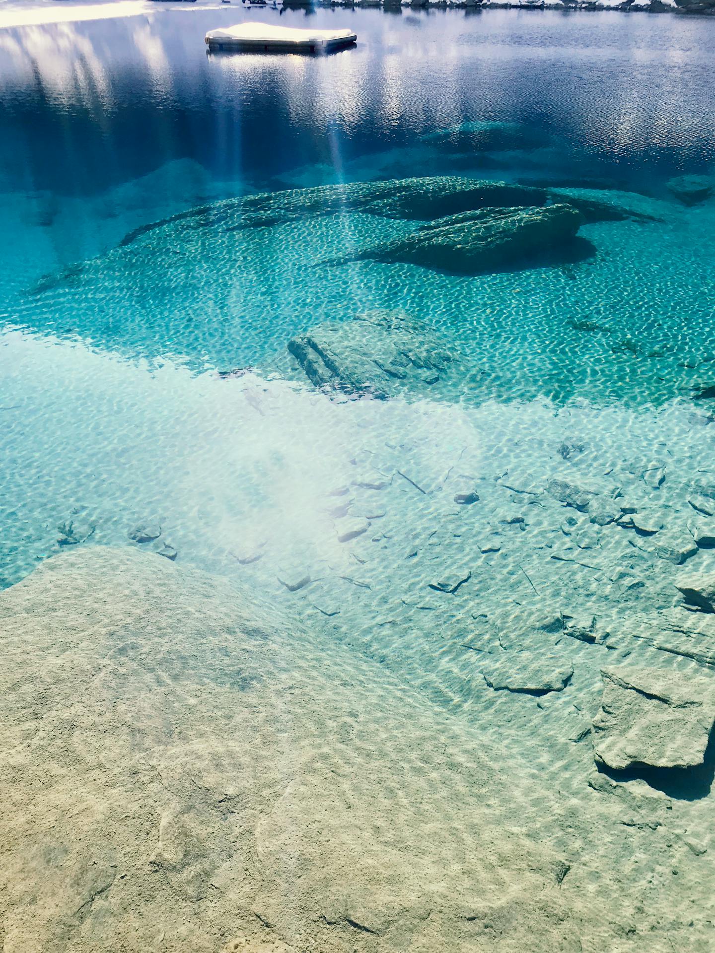 Crystal Clear Alpine Lake
