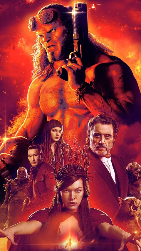 Hellboy Movie Promotional Poster