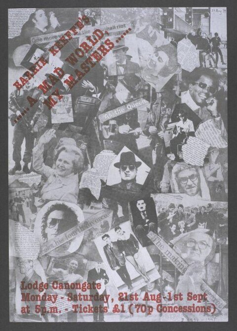 Barrie Keeffe Show Promotional Poster