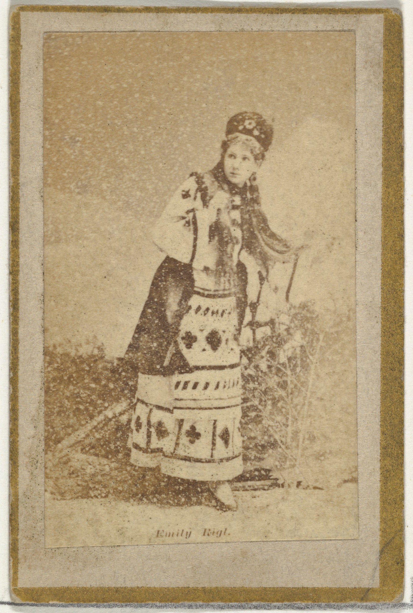 Vintage Portrait of Emily Rigl