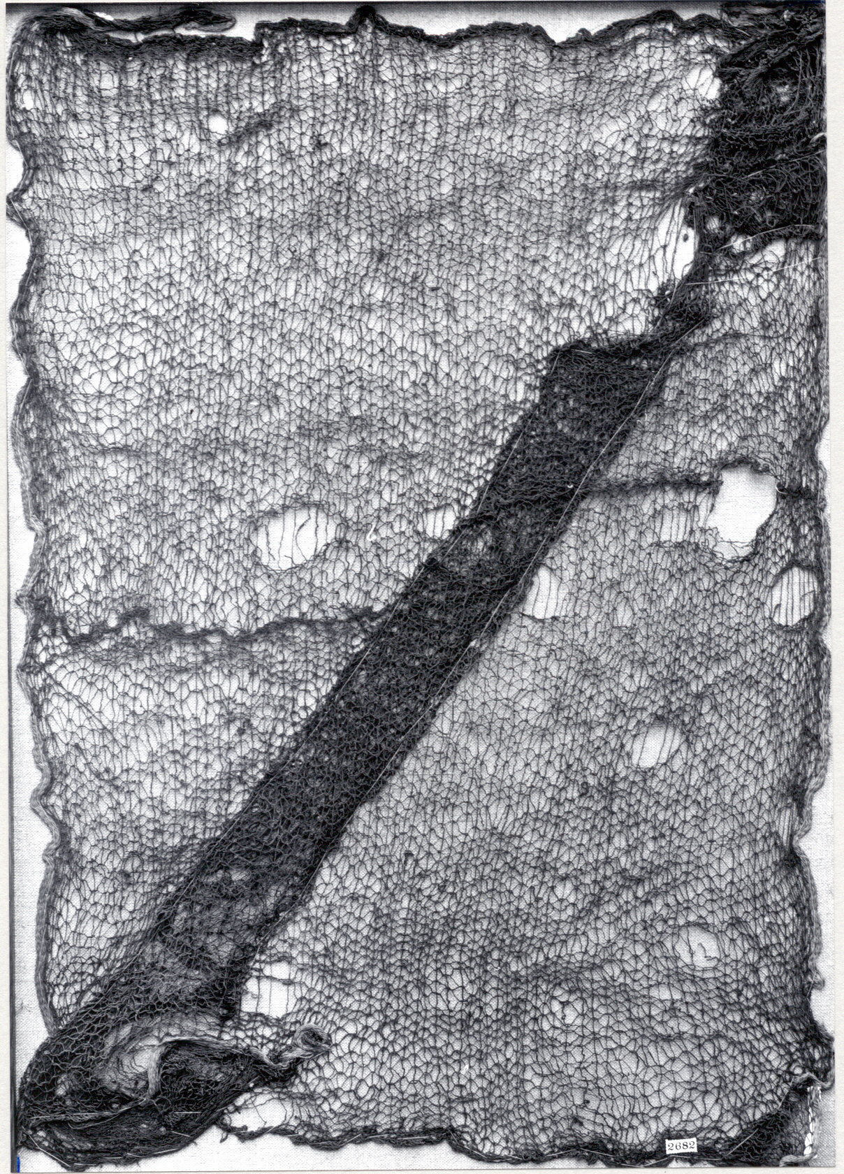 Fragmented Ancient Net Textile