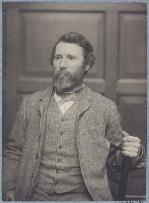 Vintage Portrait of 19th Century Gentleman