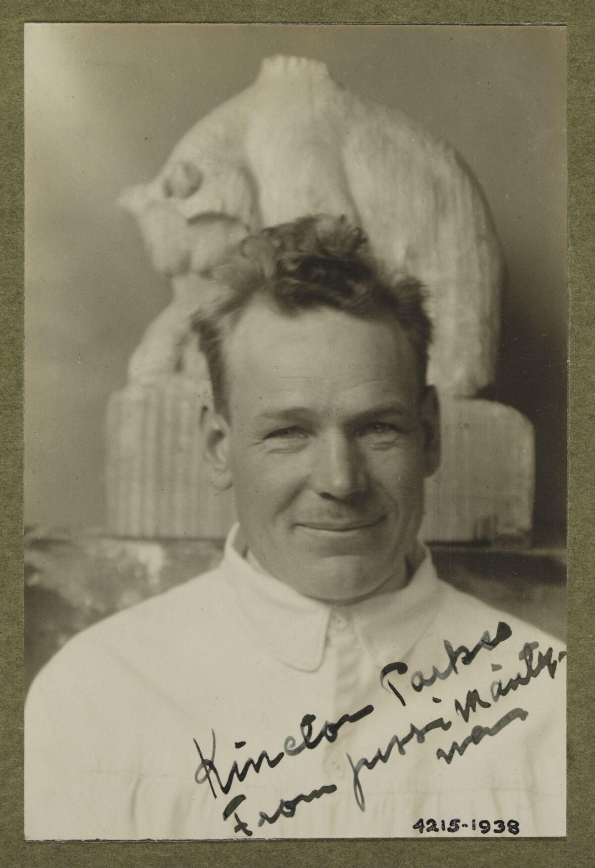 1938 Signed Portrait of a Sculptor