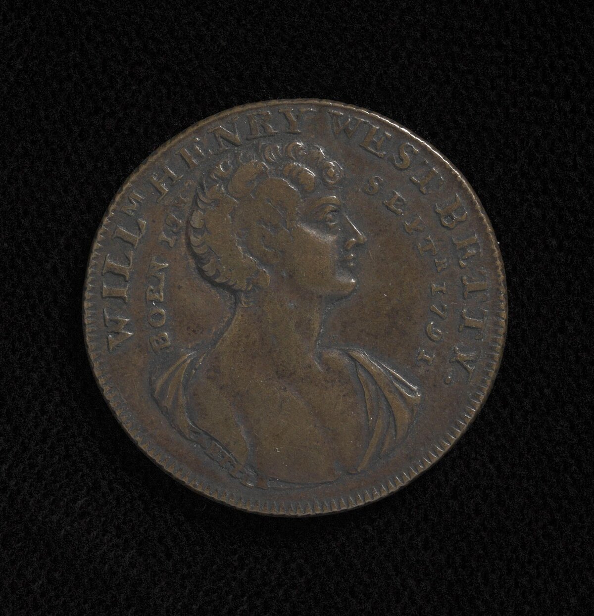 William Henry West Betty Commemorative Medal