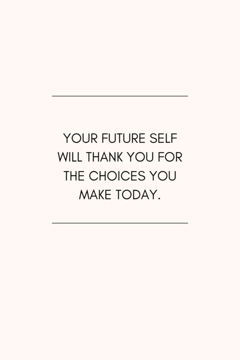 Motivational Future Self Quote