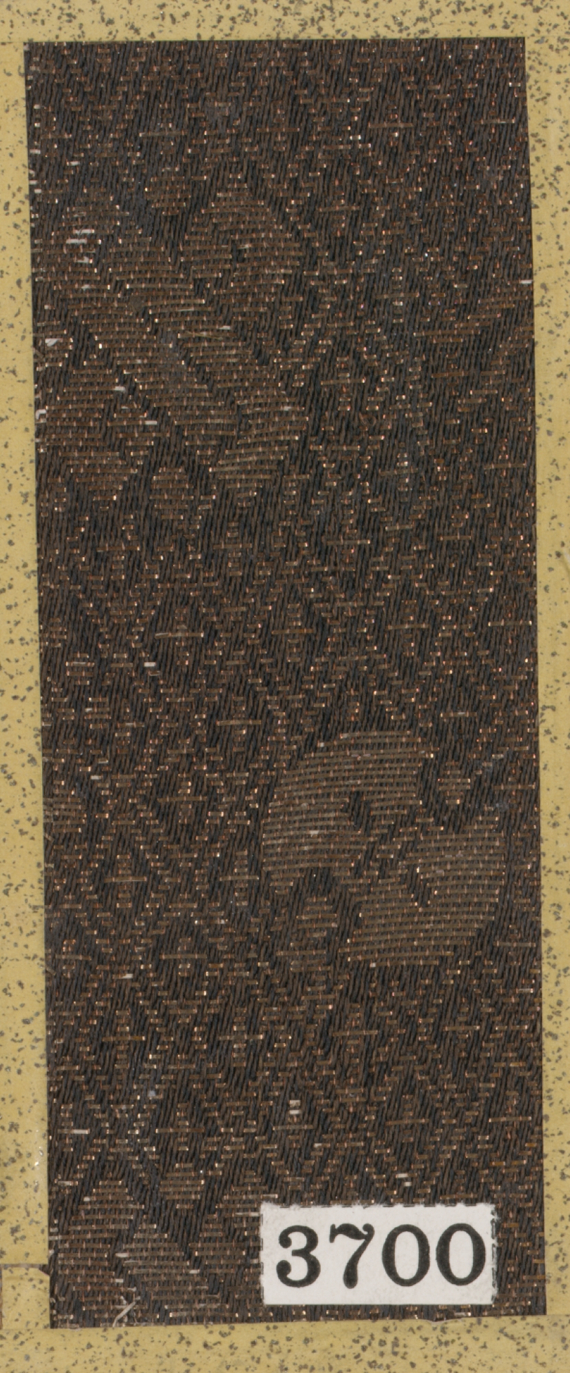 3700 Dark Brown Fabric Swatch