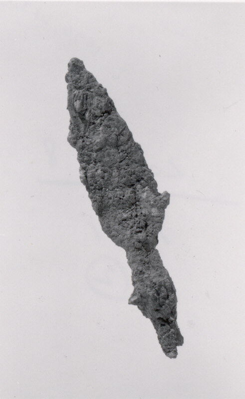 Corroded Ancient Iron Arrowhead