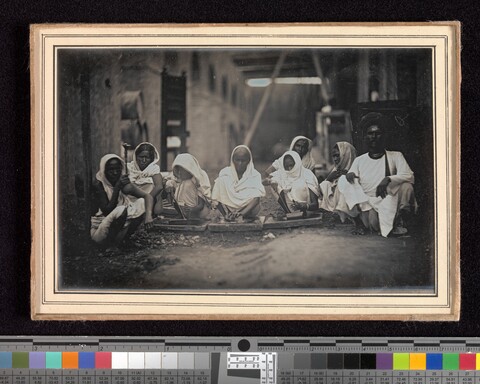 Colonial India Workers Processing Materials