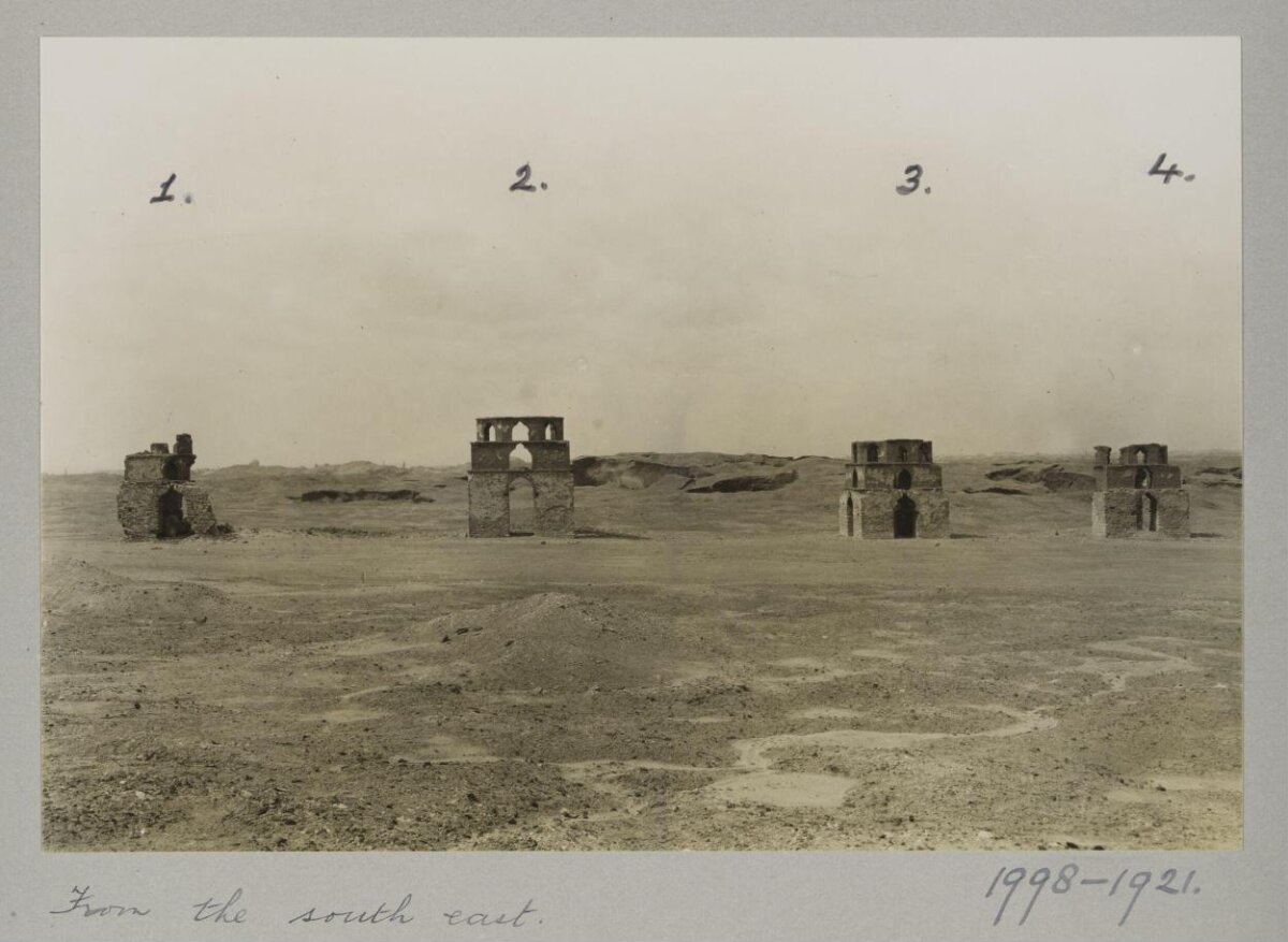Four Ancient Ruins Viewed From Southeast