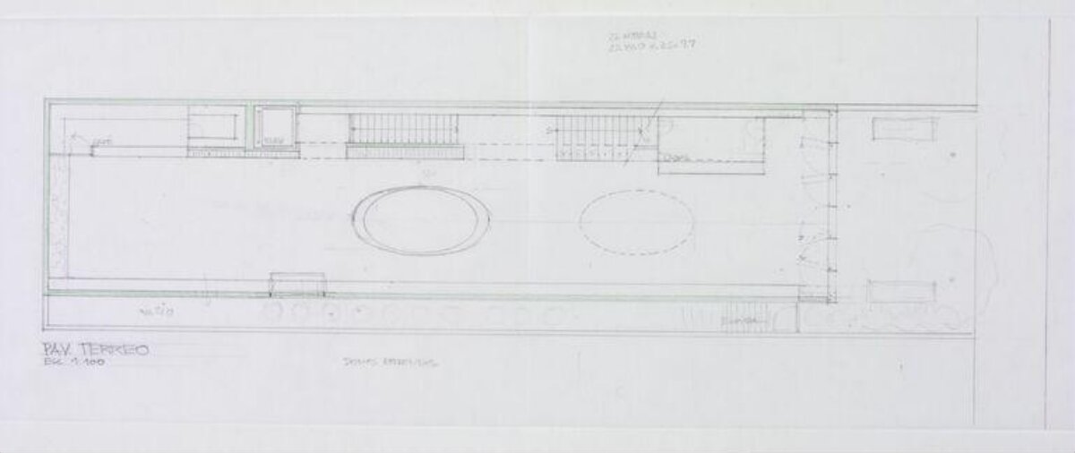 Hand-drawn Architectural Floor Plan