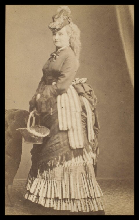 Vintage Portrait of Victorian Woman