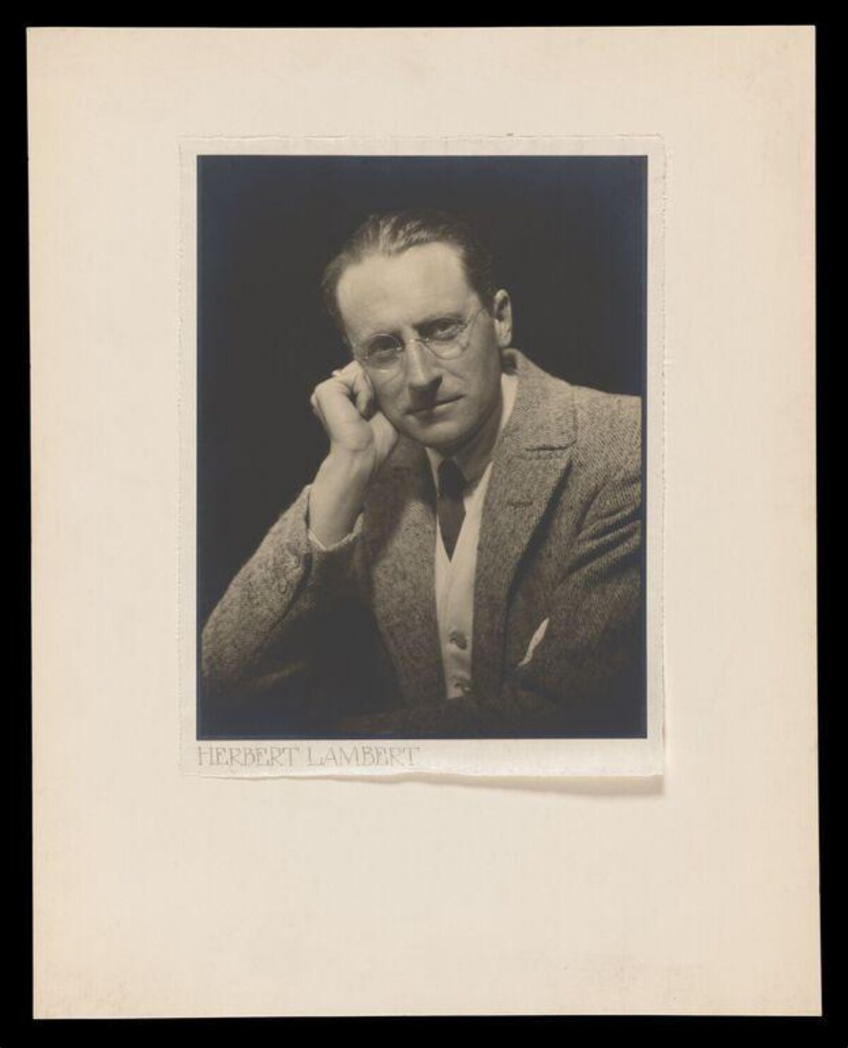 Portrait of Herbert Lambert