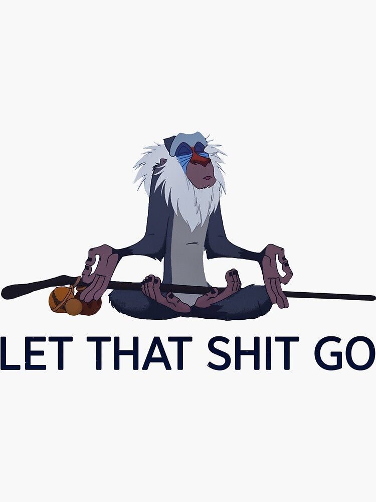 Rafiki Let That Shit Go Meme