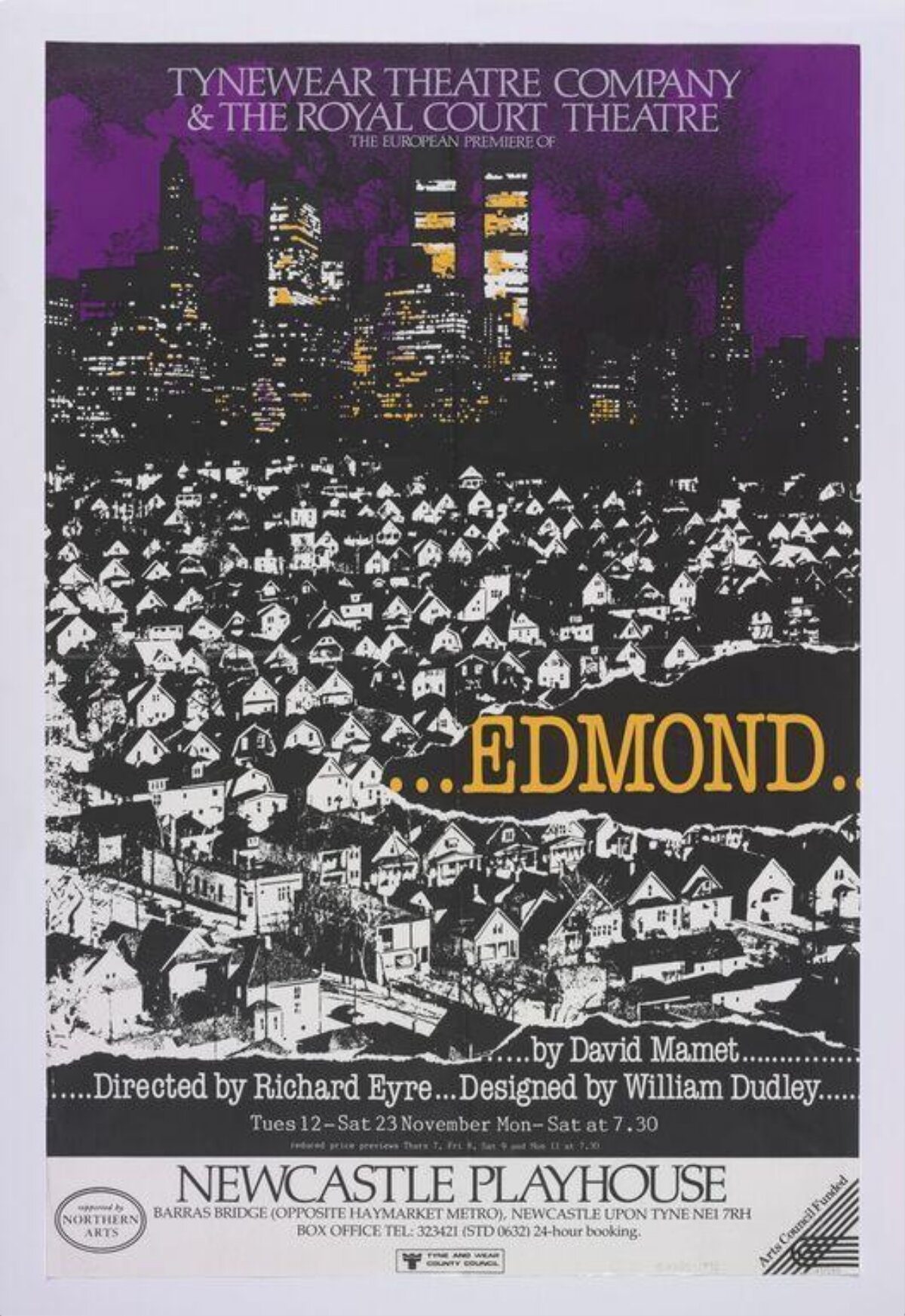 Edmond Theatre Play Poster
