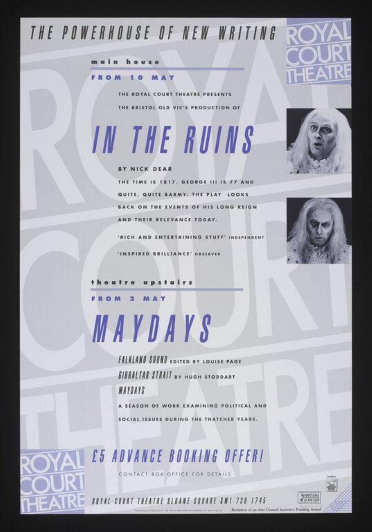 Royal Court Theatre Play Poster