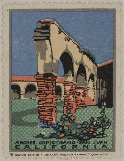 San Juan Capistrano Arches California