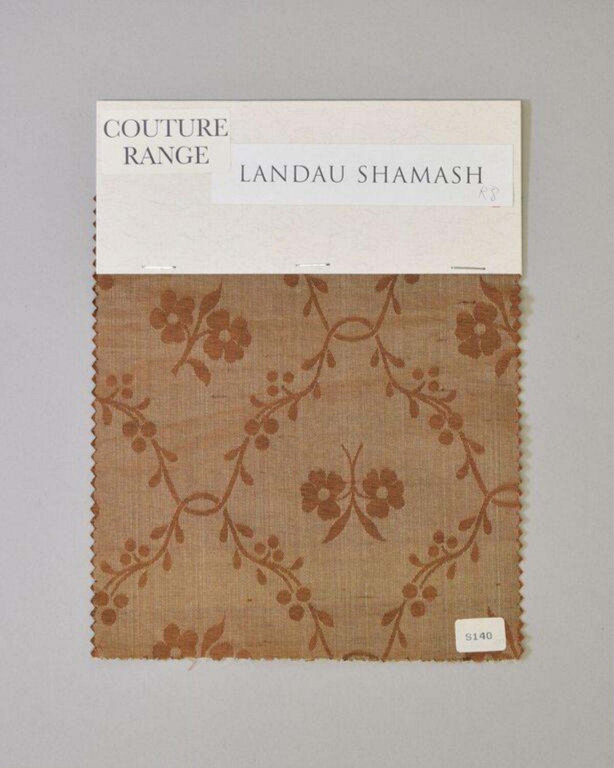 Couture Range Fabric Swatch Card