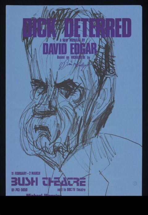 Dick Deterred Musical Theatre Poster