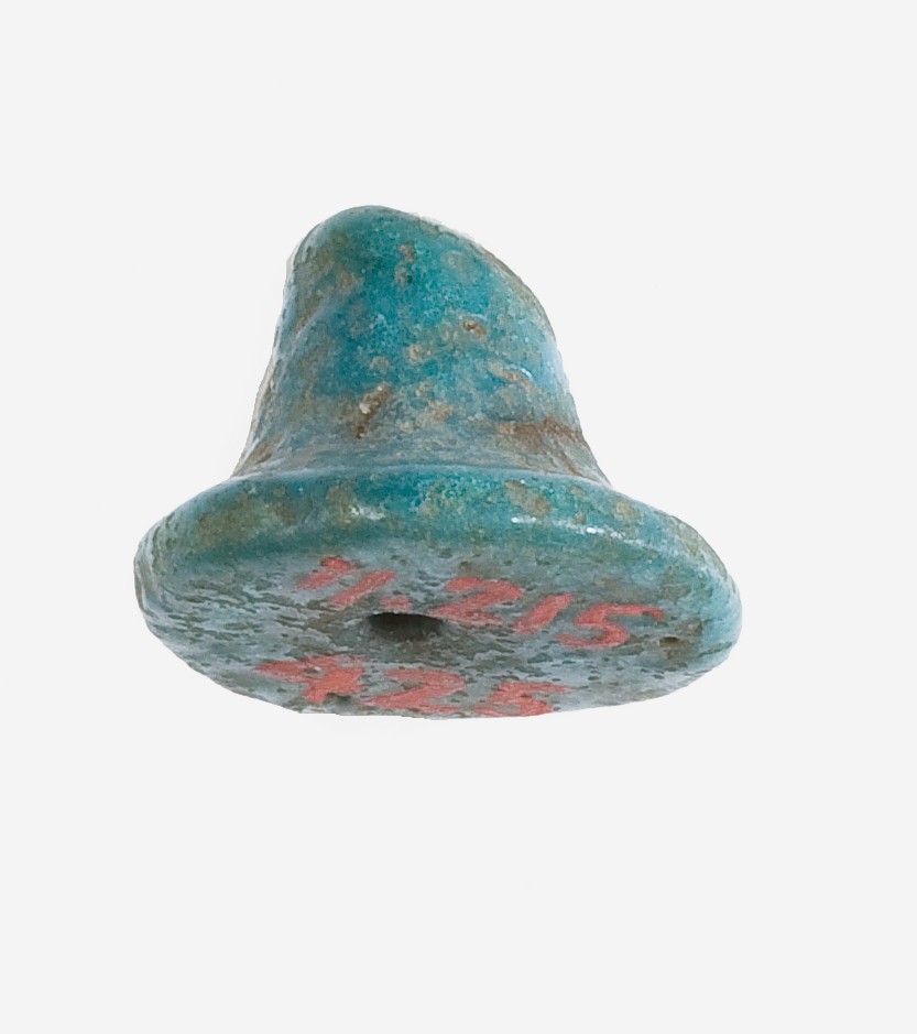 Ancient Turquoise Ceramic Stamp