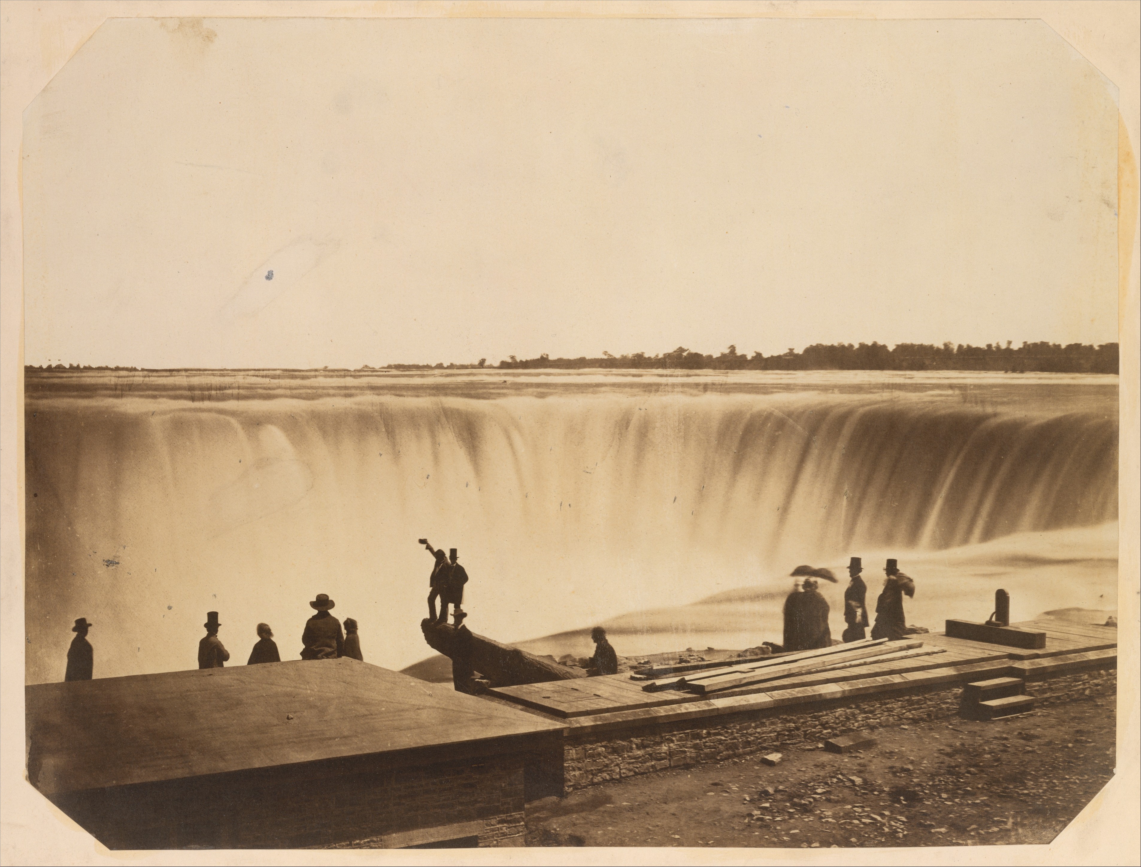 Victorian Tourists at Niagara Falls
