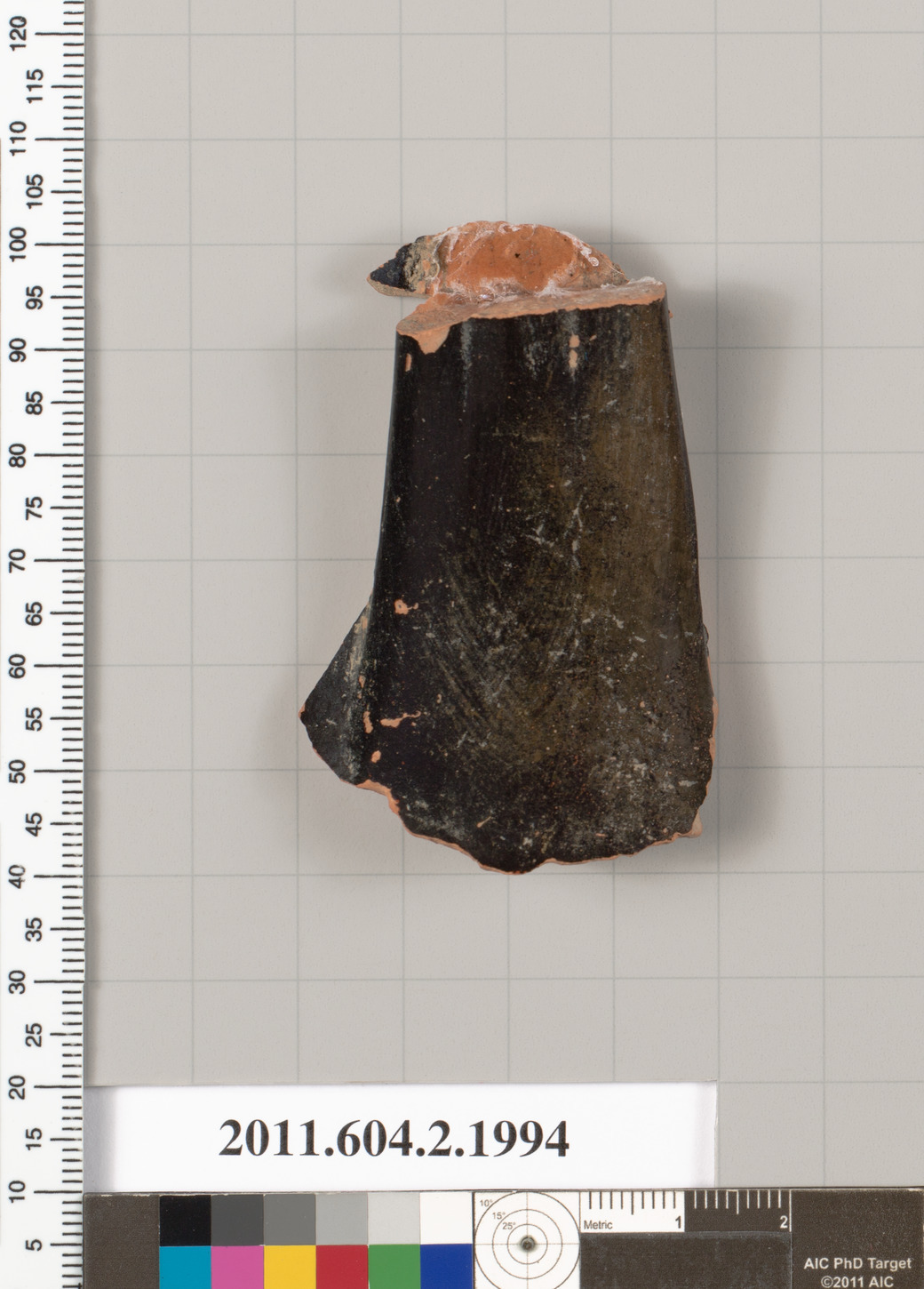 Black Glaze Pottery Fragment