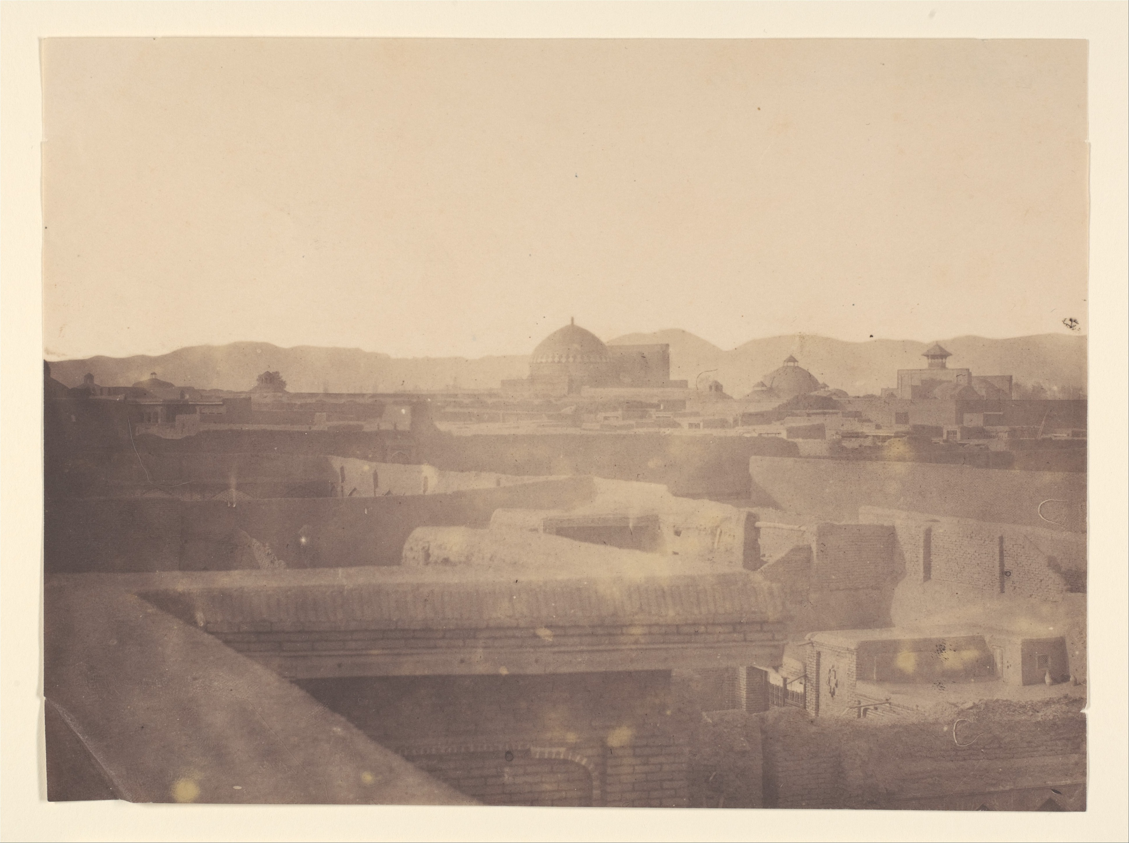 Vintage Walled City Panorama