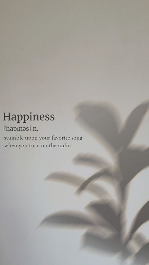Aesthetic Happiness Definition Quote