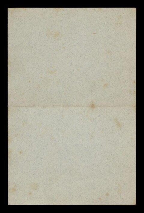 Aged Blank Paper Sheet