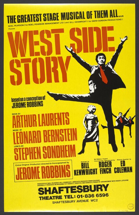 West Side Story Stage Musical Poster