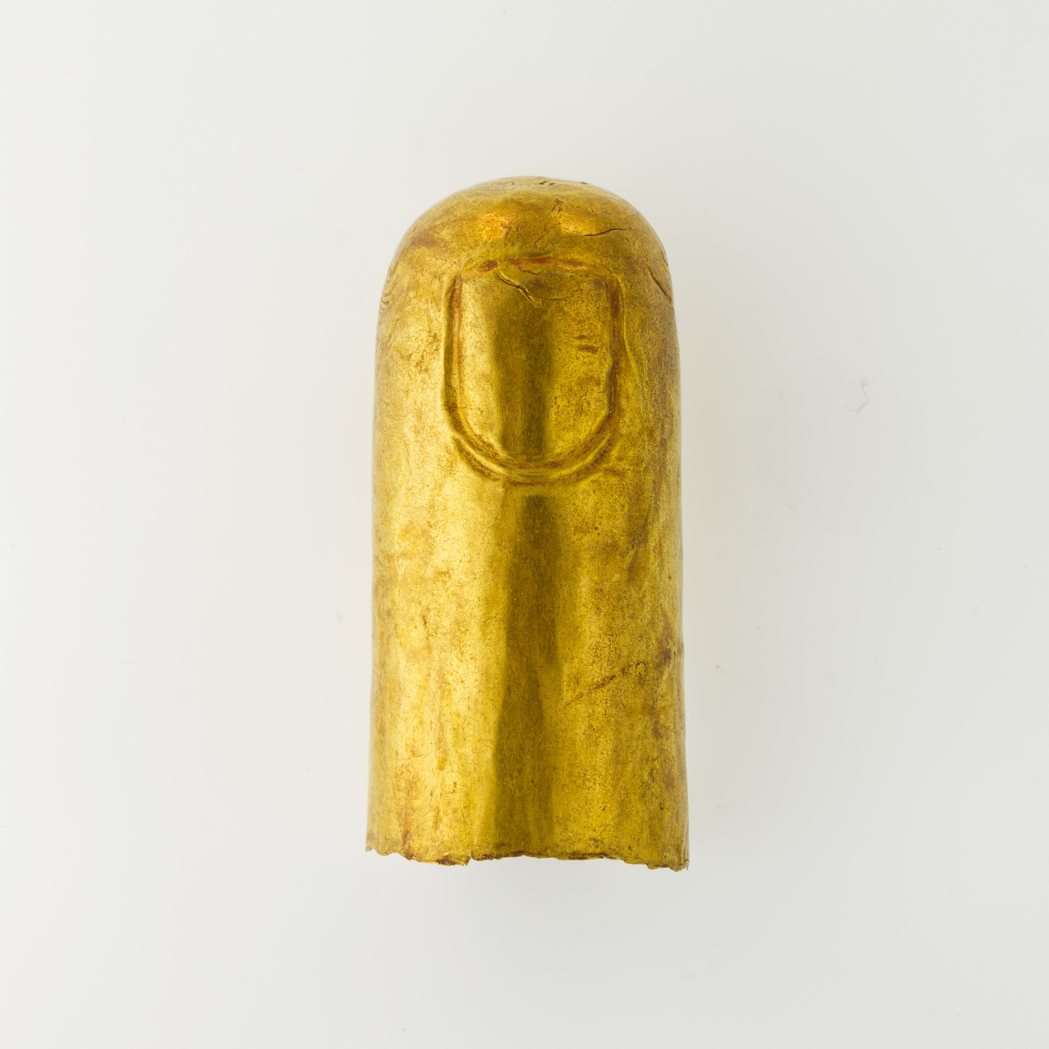 Ancient Golden Finger Cover Artifact