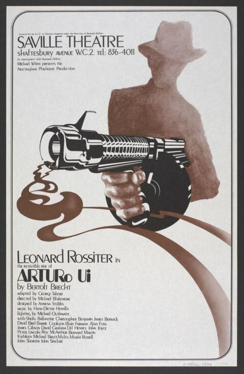 Saville Theatre Arturo Ui Play Poster