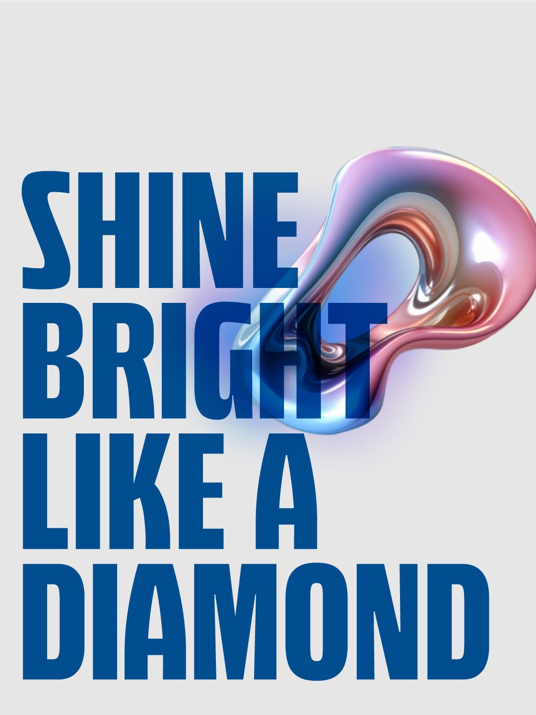 Shine Bright Like A Diamond Motivational Art