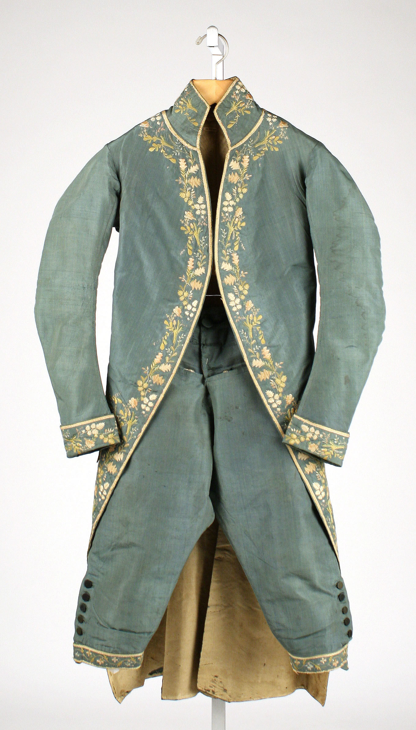 Vintage Embroidered Men's Suit Set