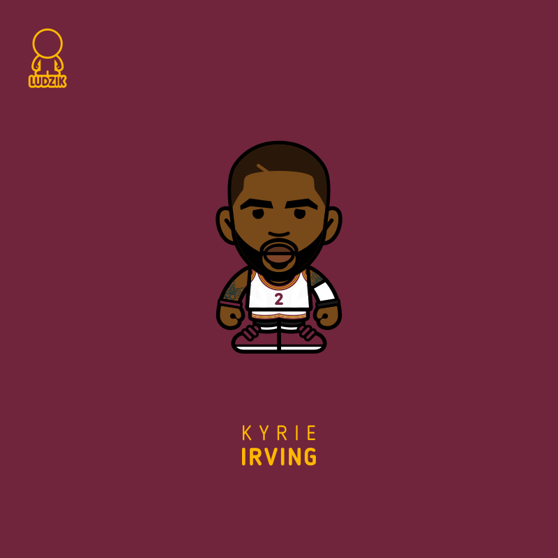 Chibi Kyrie Irving Illustration