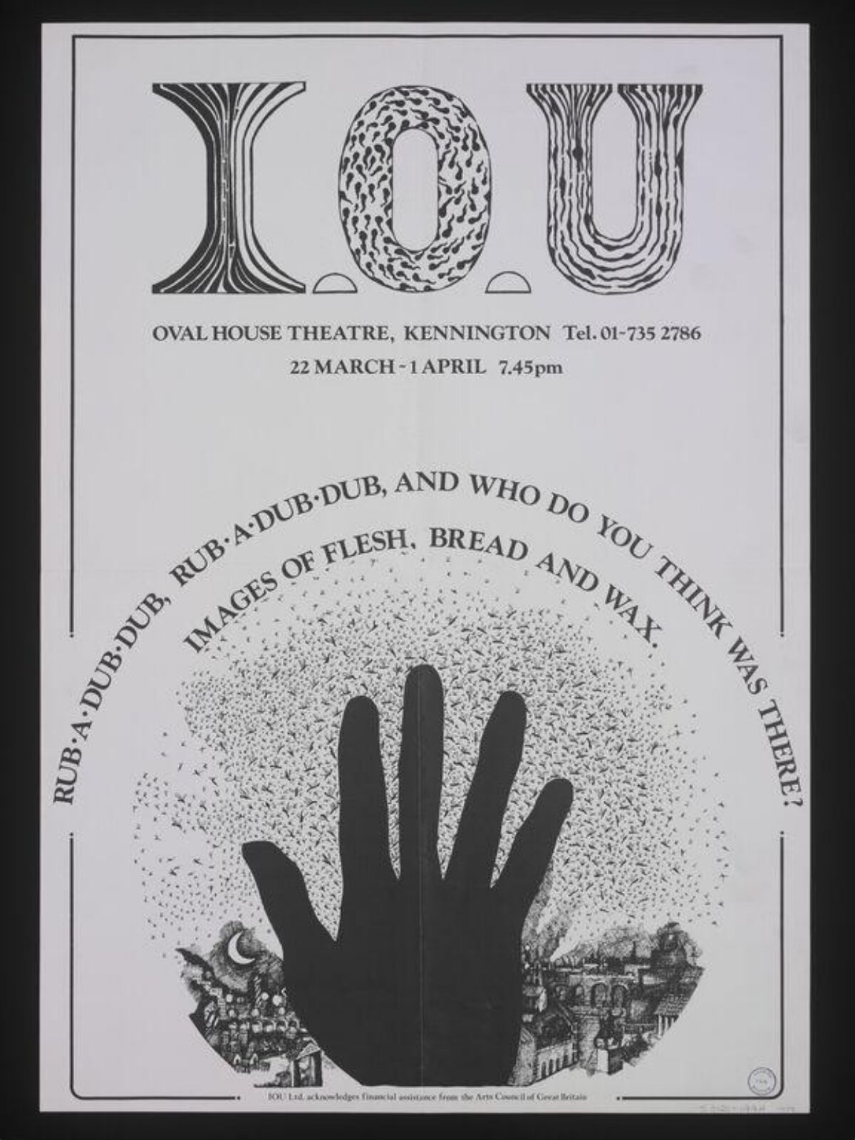 IOU Theatre Performance Poster