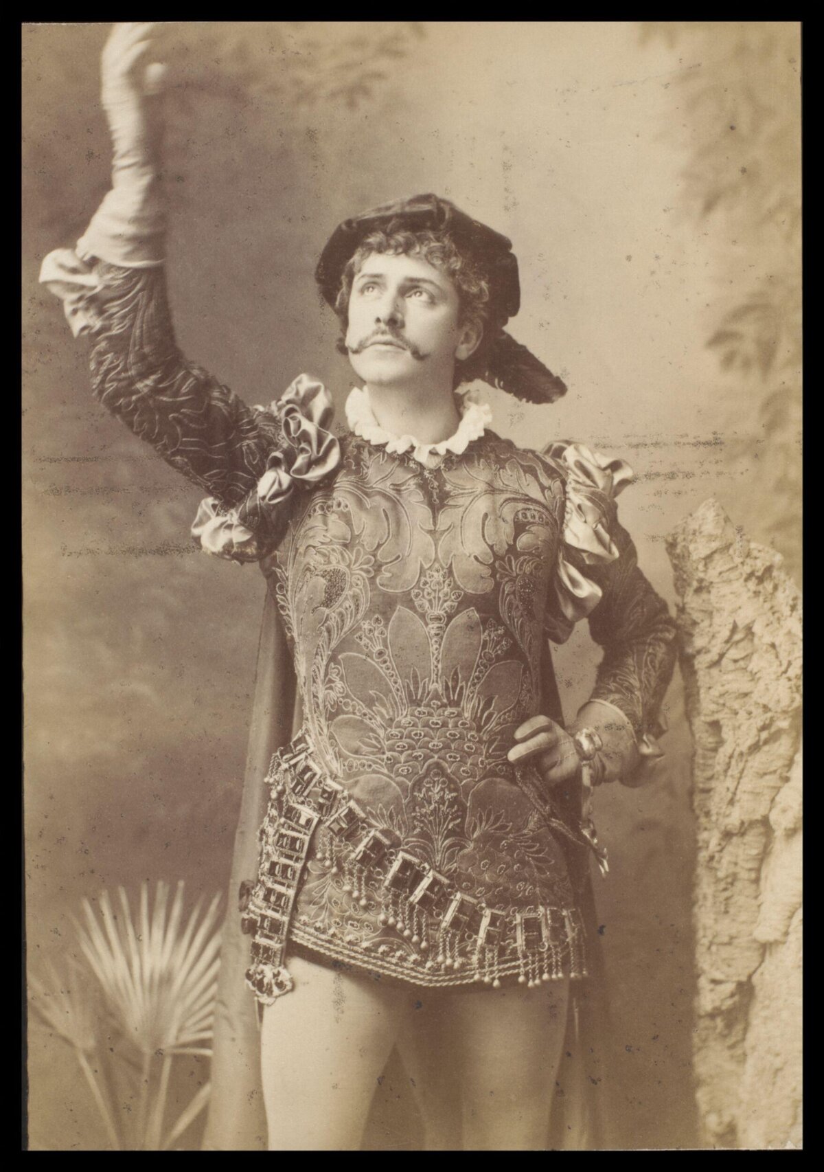 Victorian Stage Actor in Renaissance Costume