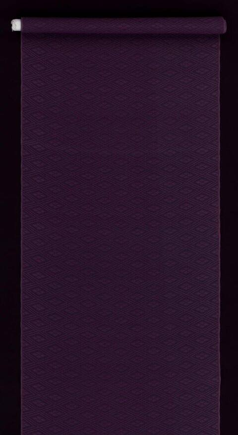 Rolled Dark Purple Patterned Fabric
