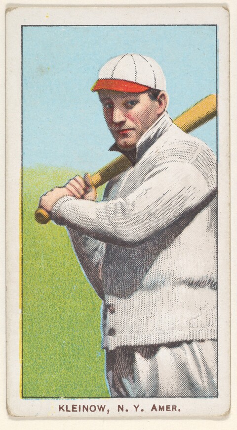 Vintage Kleinow New York Baseball Card