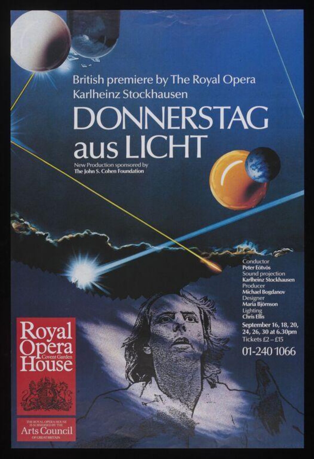Donnerstag aus Licht Opera Premiere Poster