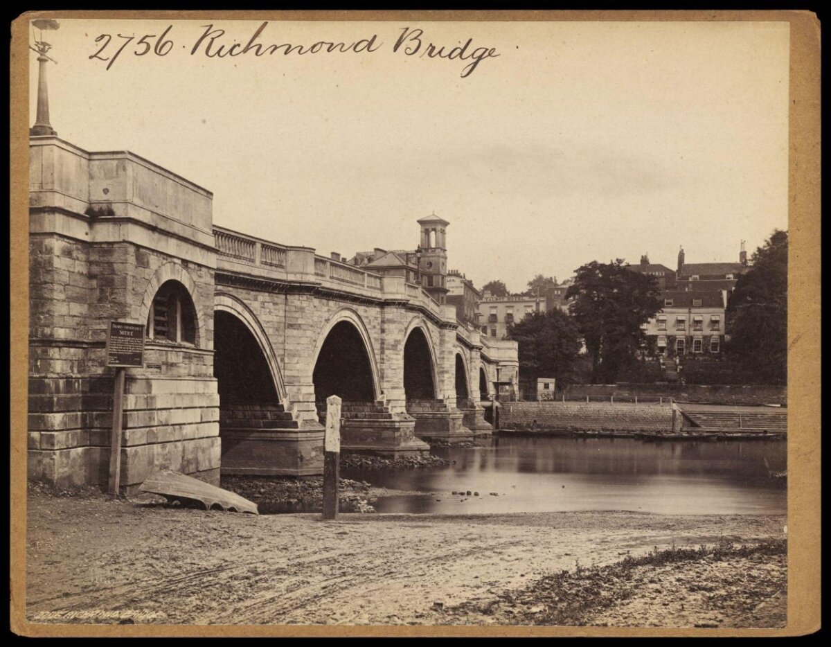 Vintage Richmond Bridge View